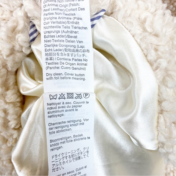 J. Crew | Shearling Sherpa Toggle Coat in Cement - Picture 10 of 13